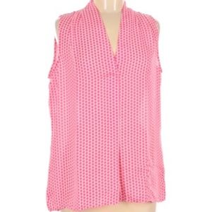 Laundry by Shelli Segal Polka Dot Tunic Tank Top